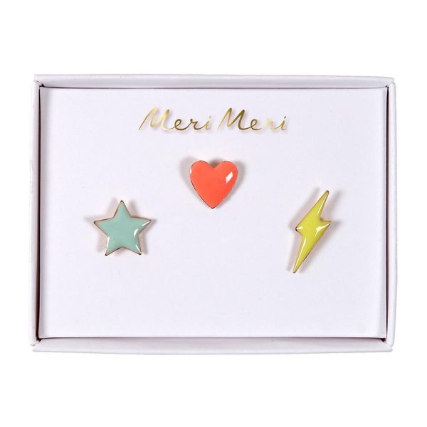 ster, hart en bliksem - pins
