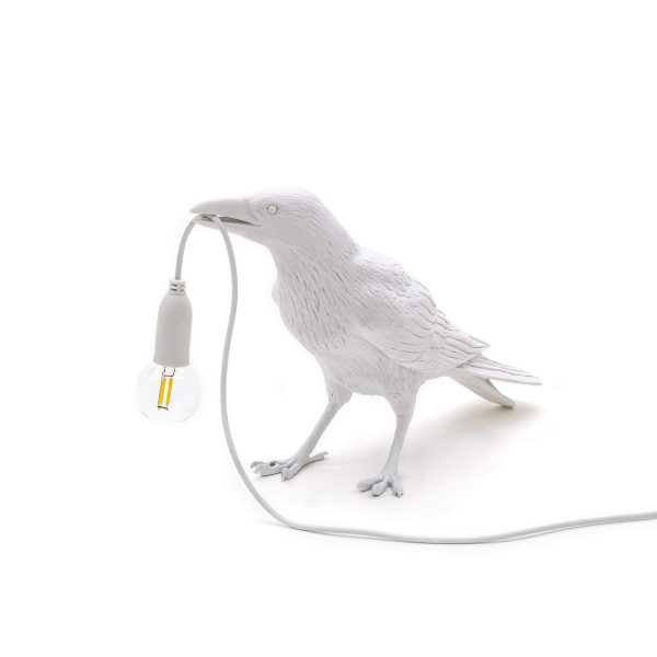 Bird - tafellamp -wit - Afbeelding 2