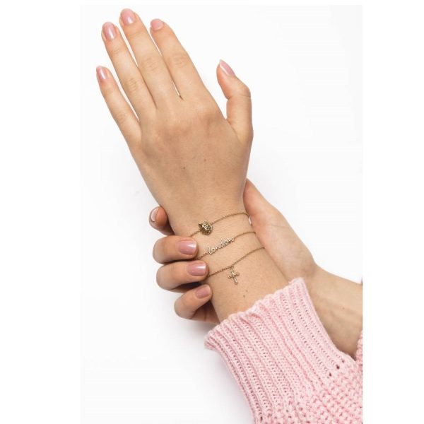 Souvenir - armband – kruis/goud - Afbeelding 2