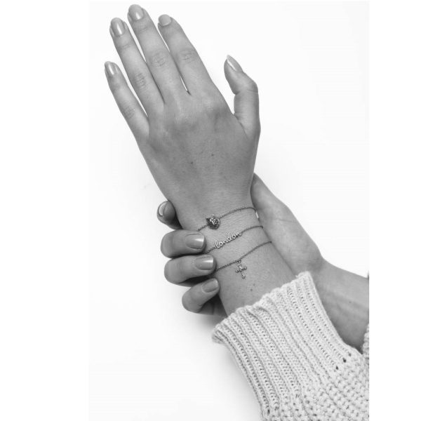 Souvenir - armband – kruis/zilver - Afbeelding 3