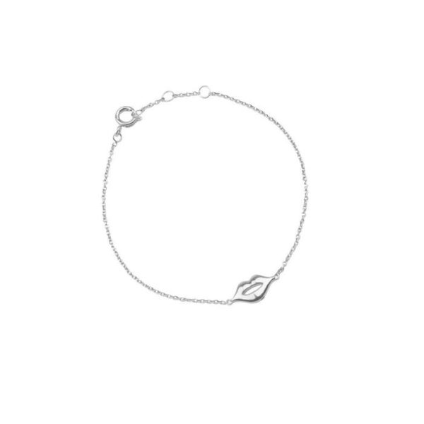 Souvenir - armband – lippen/zilver - Afbeelding 2