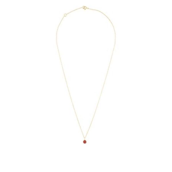 Whisper ketting- rode onyx/goud - Afbeelding 2