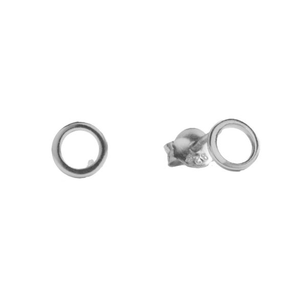 Parade – oorbellen - open cirkel/zilver