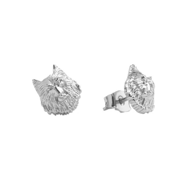 Parade – oorbellen - wolf/zilver