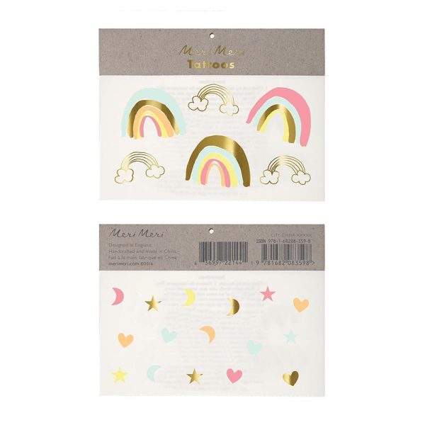 Neon regenboog - tattoos