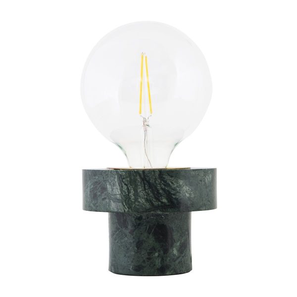 Pin - tafellamp - groen marmer