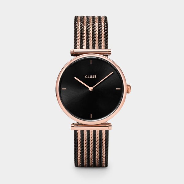 Triomphe mesh bicolor rosé zwart/zwart