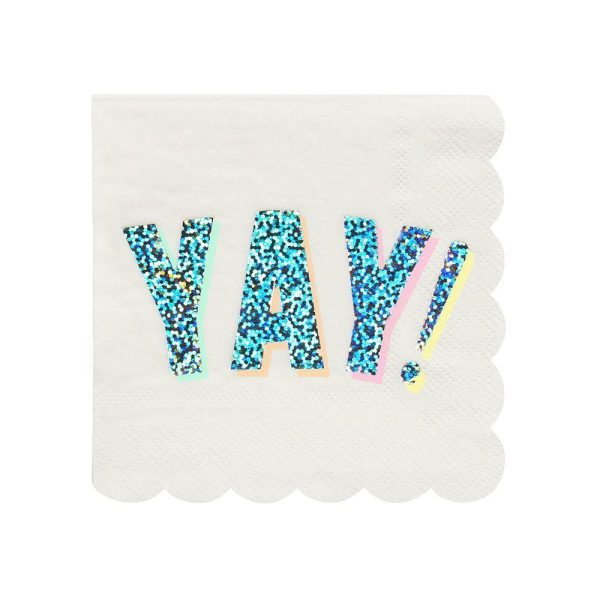 Yay sparkle - servet - small