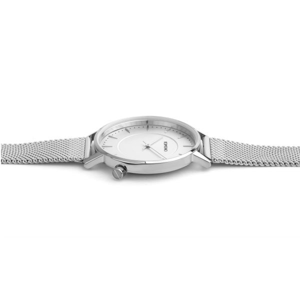 Harlow mesh - polshorloge - zilver - Afbeelding 2