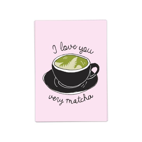 Very matcha - wenskaart