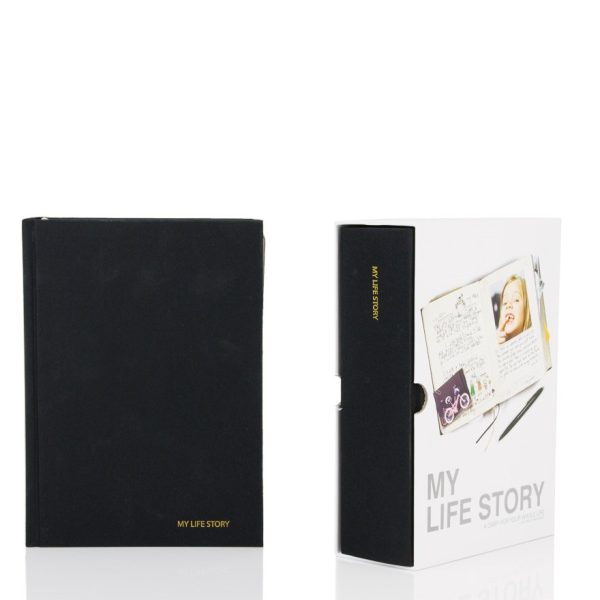 My life story - dagboek - zwart - Afbeelding 4