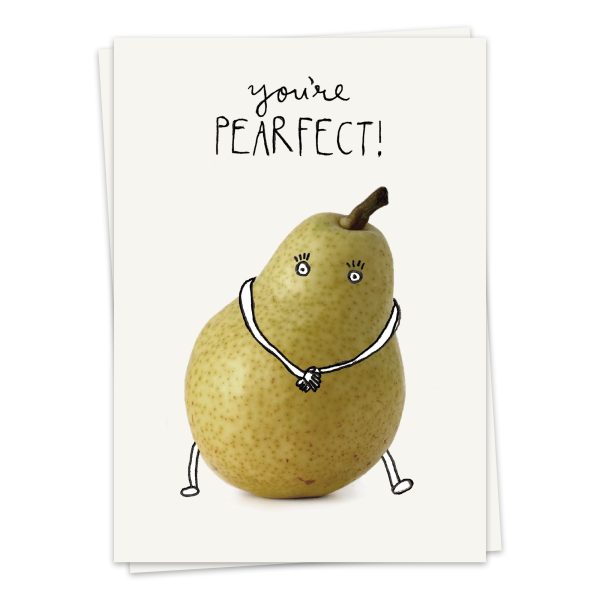 Pearfect - wenskaart