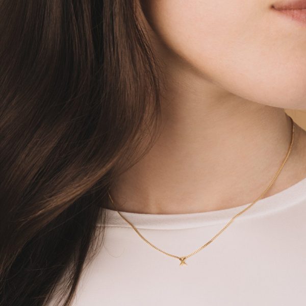 X – ketting – goud