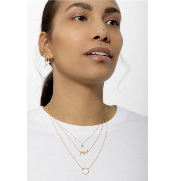 Souvenir - ketting – cirkel/goud - Afbeelding 2