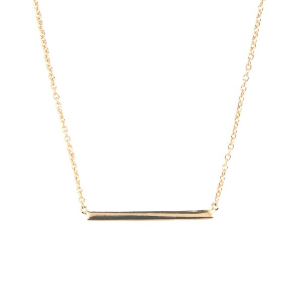 Souvenir - ketting – staaf/goud