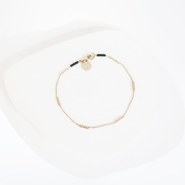 Ethel bis - armband - zwart