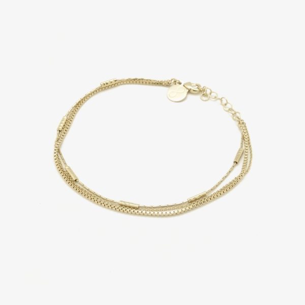 Ethel multi - armband - goud
