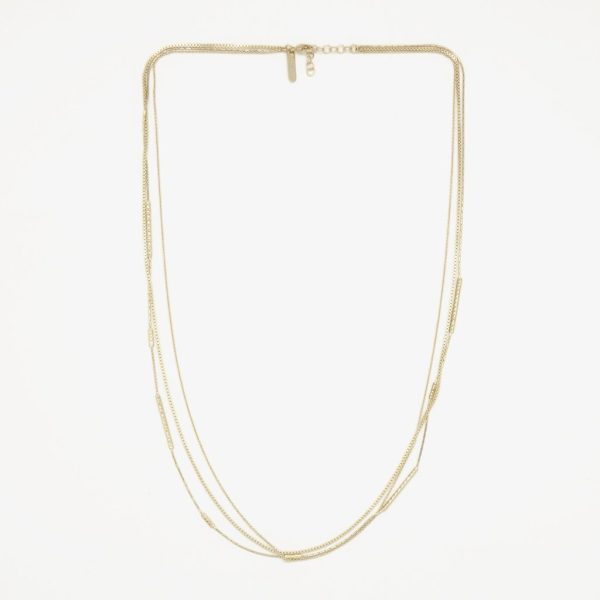 Ethel multi - ketting - goud