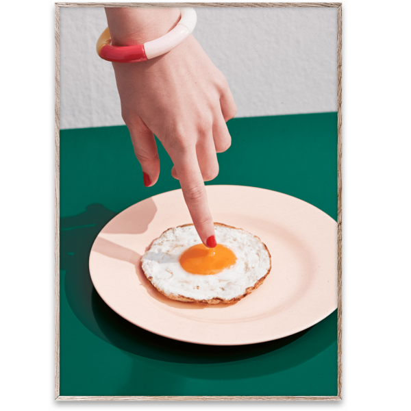 Fried egg - poster - 30 x 40 cm
