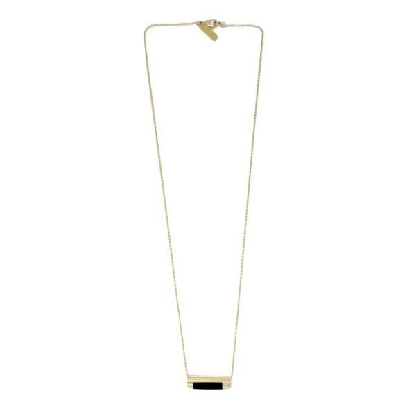 Lines - ketting - zwart