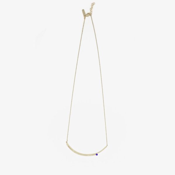 Milime - ketting - elektrisch blauw