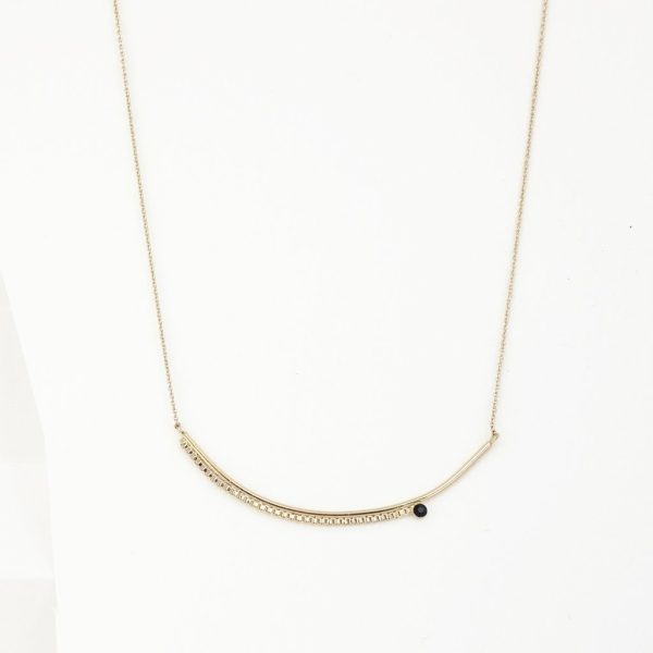 Milime - ketting -zwart