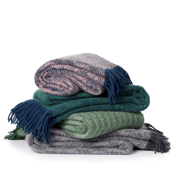 Tage - plaid - lila - Afbeelding 2