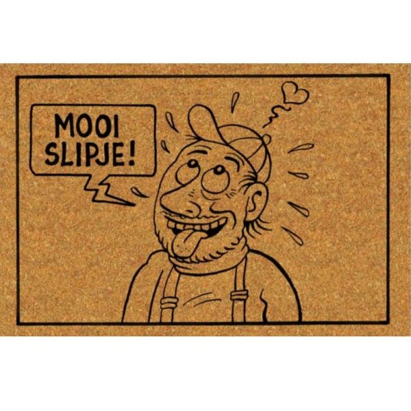 Mooi slipje! - deurmat