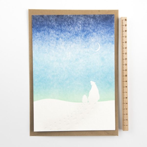 Polar bears - A5 - wenskaart