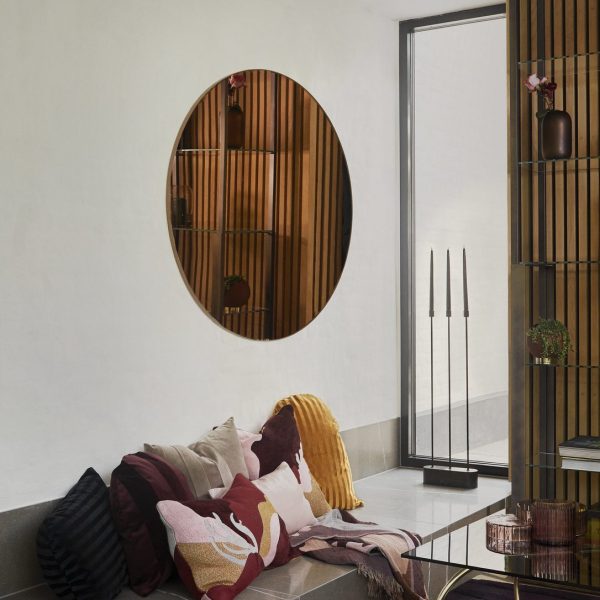 Circum mirror - large – helder/zwart - Afbeelding 4