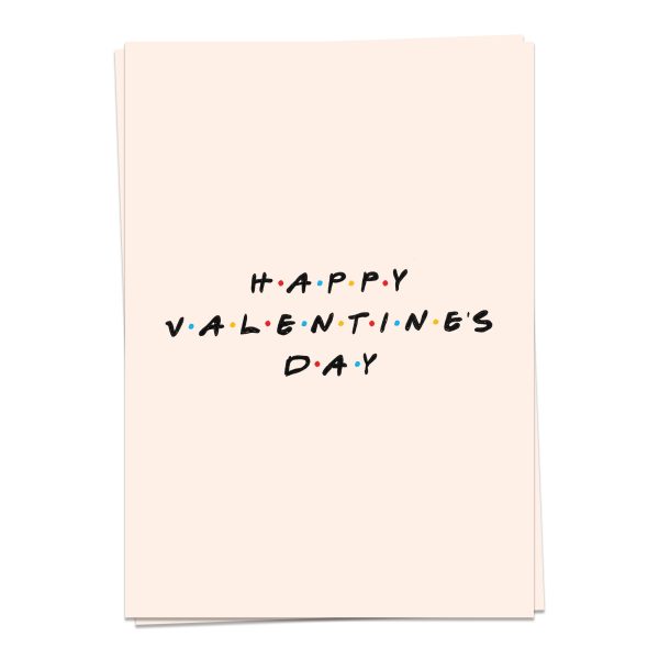 Friends v day - wenskaart
