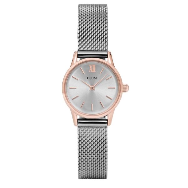 La vedette mesh - polshorloge - roségoud