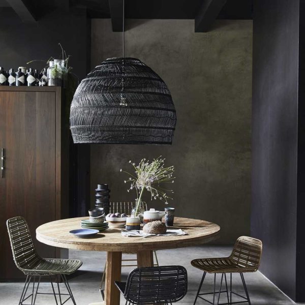 Wicker - hanglamp - black - Afbeelding 2