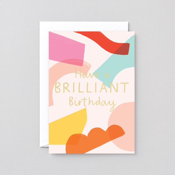 Have a brilliant birthday - wenskaart