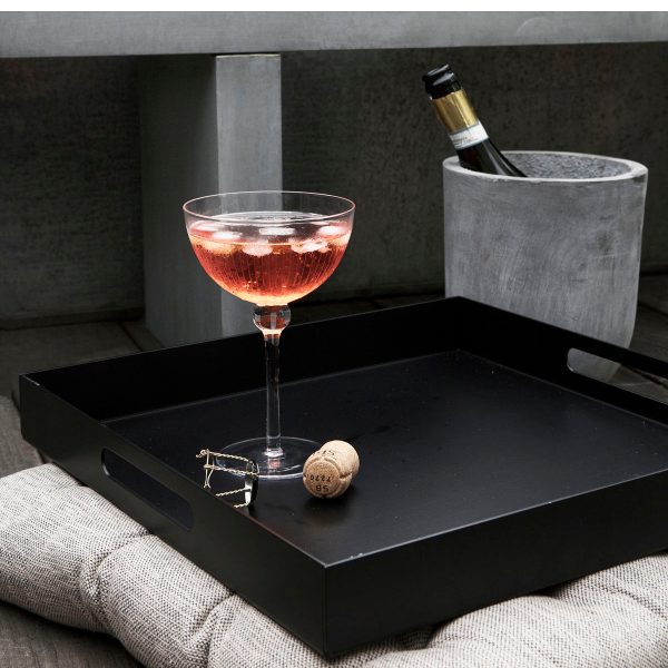 Tray - aluminium - zwart - Afbeelding 2