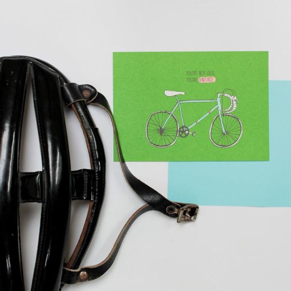 You're not old, you're vintage - wenskaart - Afbeelding 2