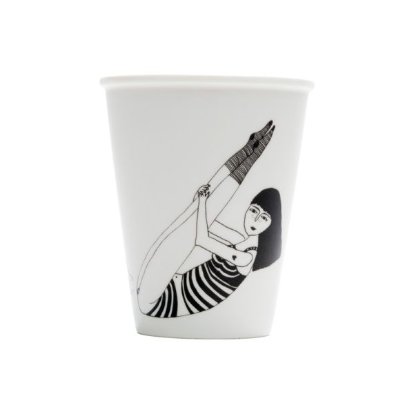 pin-up prot girl - beker