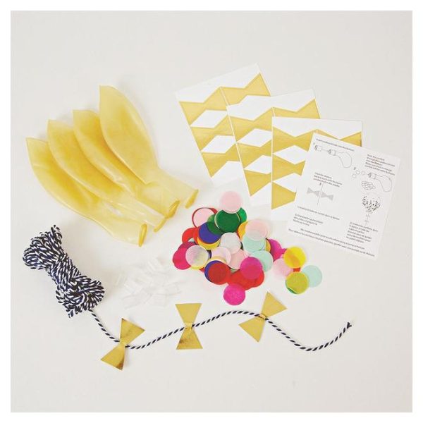 Confetti ballonnen kit - multicolor - Afbeelding 3