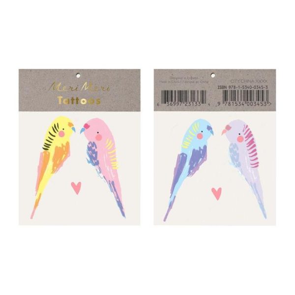 Budgie - tattoos