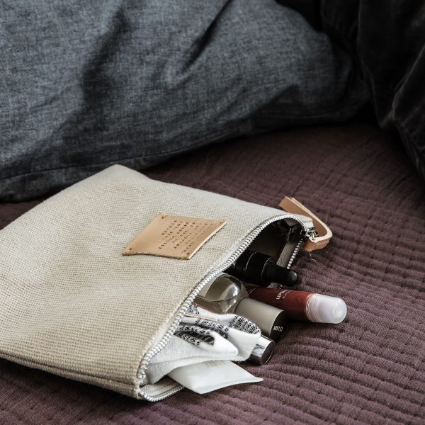 Esa – make-up tas - grijs - Afbeelding 2