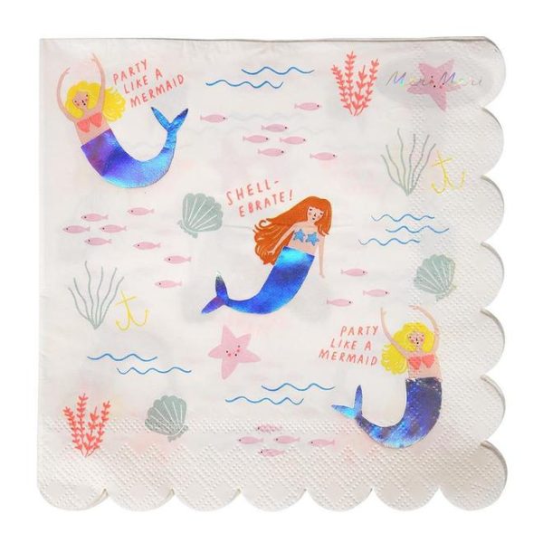 Let's be mermaids - napkins - large - Afbeelding 2