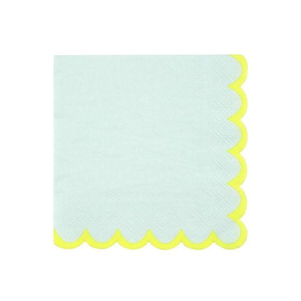 Mint pastel - servet - small - Afbeelding 2