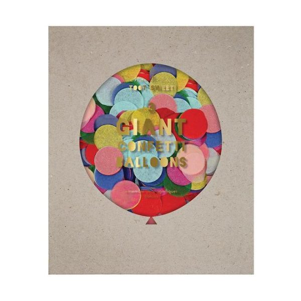 Grote confetti ballonnen - Afbeelding 2