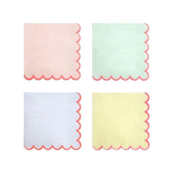 Pastel - servet - large - Afbeelding 7