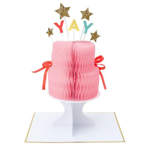 Birthday taart- wenskaart