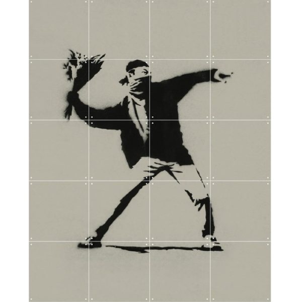 Banksy loves icons - 80 x 100 - Afbeelding 5