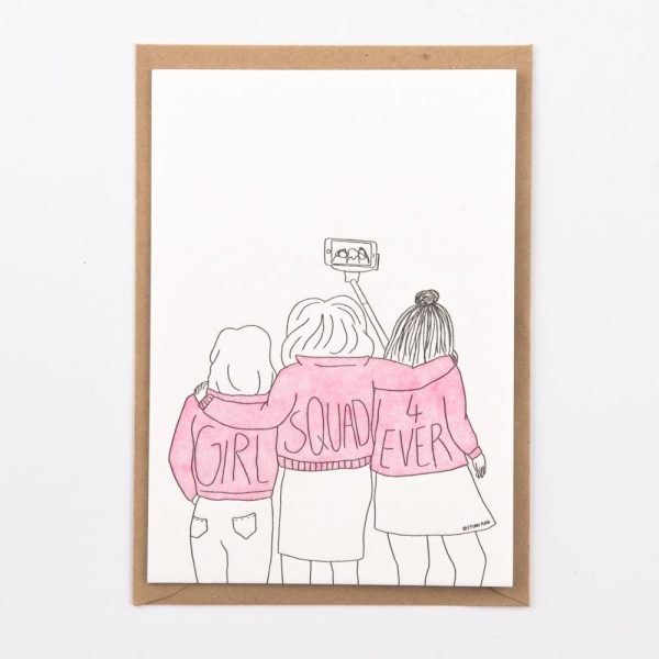 Girls squad - wenskaart