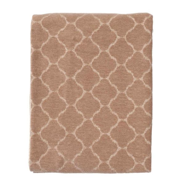 Hjördis – plaid – camel