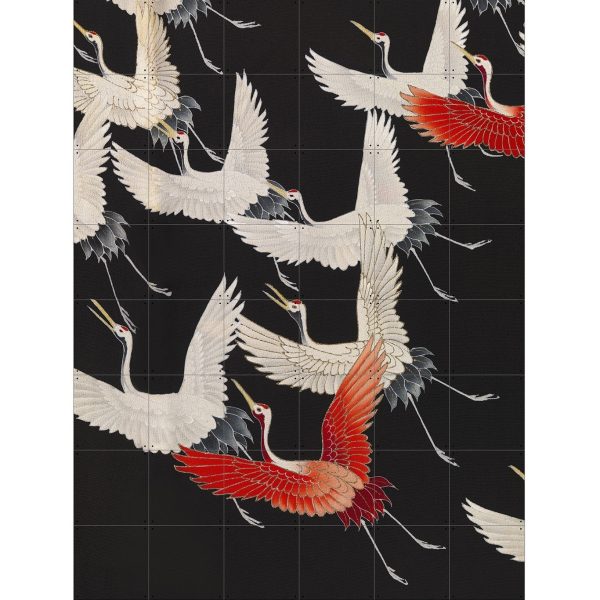 Kimono with cranes - large - 120 x 160 cm - Afbeelding 3