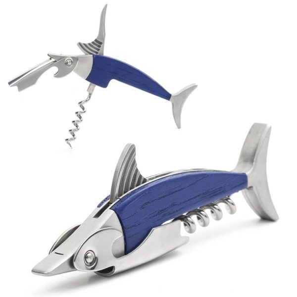 Marlin - kurkentrekker - blauw - Afbeelding 4